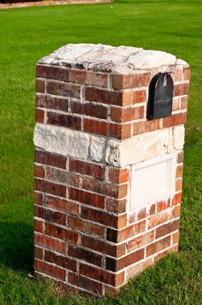 Brick Mailbox Installation in Annapolis