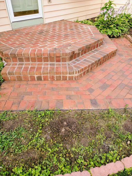 Brick Stoop Repair in Annapolis